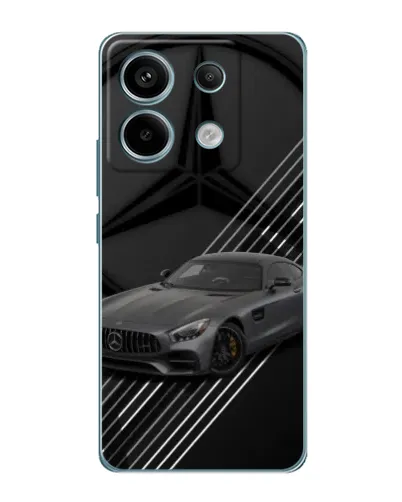 Чехол для Xiaomi Redmi Note 13 Pro с картинкой «Mercedes AMG — графика» Чехол для Xiaomi Redmi Note 13 Pro с картинкой «Mercedes AMG — графика»