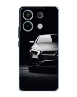 Чехол для Xiaomi Redmi Note 13 Pro с картинкой «Свет фар Mercedes»