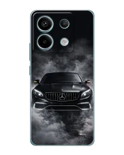 Чехол для Xiaomi Redmi Note 13 Pro с картинкой «Mercedes в дыму»