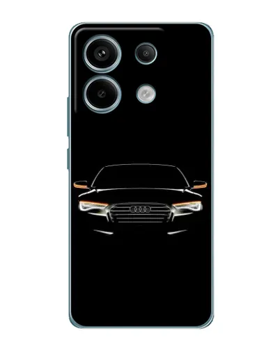 Чохол для Xiaomi Redmi Note 13 Pro з картинкою «Audi — нічний контур»