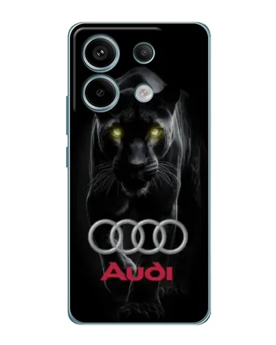 Чохол для Xiaomi Redmi Note 13 Pro з картинкою «Пантера та Audi»