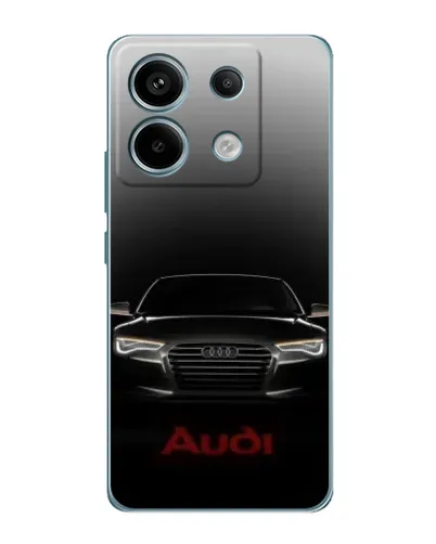 Чохол для Xiaomi Redmi Note 13 Pro з картинкою «Audi — градієнтний контур»