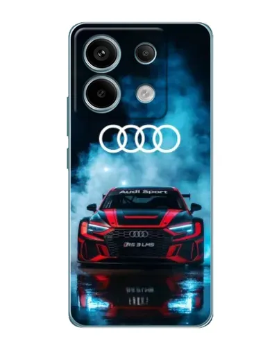 Чохол для Xiaomi Redmi Note 13 Pro з картинкою «Audi Sport — неон»