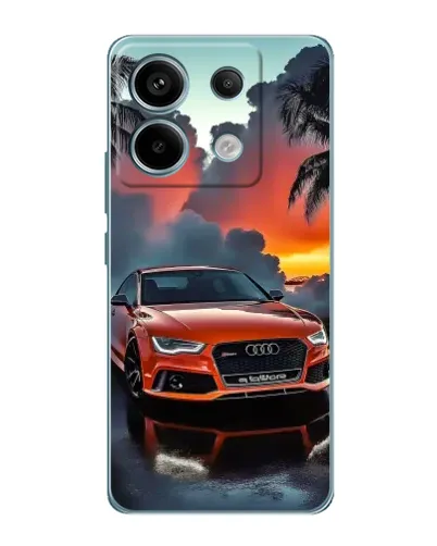 Чохол для Xiaomi Redmi Note 13 Pro з картинкою «Audi — захід сонця»