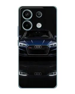 Чохол для Xiaomi Redmi Note 13 Pro з картинкою «Audi — нічне відображення»