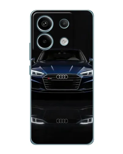 Чохол для Xiaomi Redmi Note 13 Pro з картинкою «Audi — нічне відображення»