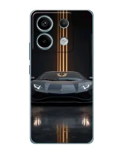 Чохол для Xiaomi Redmi Note 13 Pro з картинкою «Lamborghini золоті лінії» Чохол для Xiaomi Redmi Note 13 Pro з картинкою «Lamborghini золоті лінії»