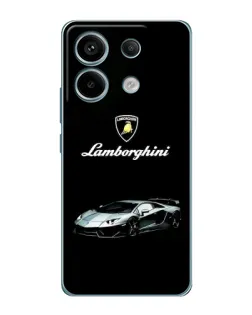Чохол для Xiaomi Redmi Note 13 Pro з картинкою «Логотип Lamborghini класика»