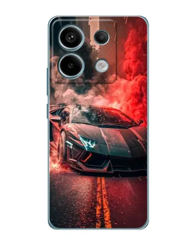 Чохол для Xiaomi Redmi Note 13 Pro з картинкою «Lamborghini червоний дим» Чохол для Xiaomi Redmi Note 13 Pro з картинкою «Lamborghini червоний дим»