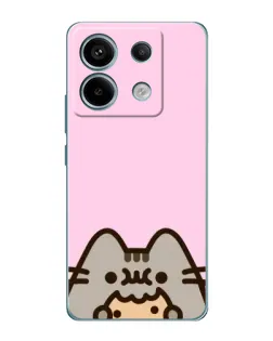 Чохол для Xiaomi Redmi Note 13 Pro з картинкою «Pusheen та печиво»