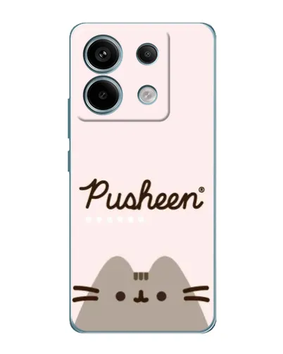 Чехол для Xiaomi Redmi Note 13 Pro с картинкой «Pusheen логотип» Чехол для Xiaomi Redmi Note 13 Pro с картинкой «Pusheen логотип»