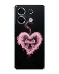 Чехол для Xiaomi Redmi Note 13 Pro с картинкой «Дымчатое сердце»