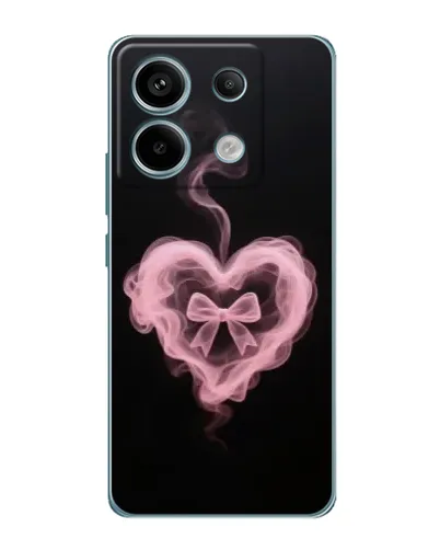 Чехол для Xiaomi Redmi Note 13 Pro с картинкой «Дымчатое сердце»