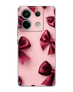Чехол для Xiaomi Redmi Note 13 Pro с картинкой «Бордовый атлас»