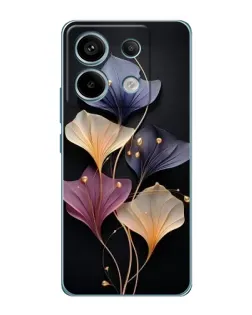 Чехол для Xiaomi Redmi Note 13 Pro с картинкой «Лиловые цветы грации»