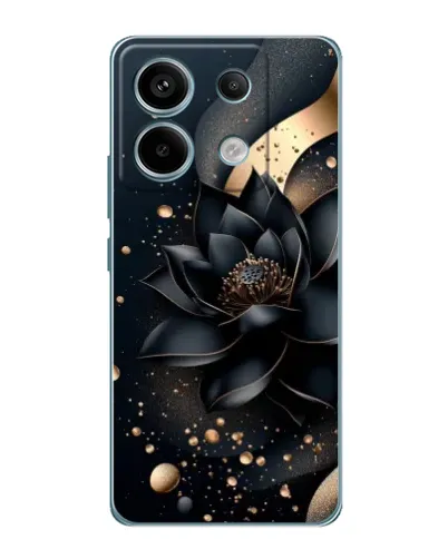 Чехол для Xiaomi Redmi Note 13 Pro с картинкой «Черный лотос» Чехол для Xiaomi Redmi Note 13 Pro с картинкой «Черный лотос»