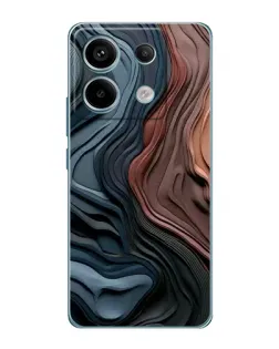 Чехол для Xiaomi Redmi Note 13 Pro с картинкой «Цветные волны каньона»