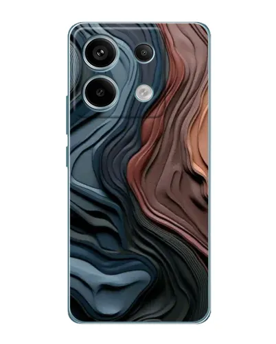 Чехол для Xiaomi Redmi Note 13 Pro с картинкой «Цветные волны каньона»