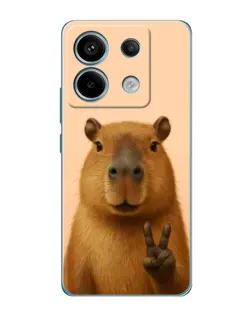 Чехол для Xiaomi Redmi Note 13 Pro с картинкой «Капибара виктория» Чехол для Xiaomi Redmi Note 13 Pro с картинкой «Капибара виктория»