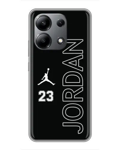 Чехол для Xiaomi Redmi Note 13 (4G) с картинкой «Jordan Vertical»