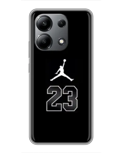 Чехол для Xiaomi Redmi Note 13 (4G) с картинкой «Jordan Flight 23»
