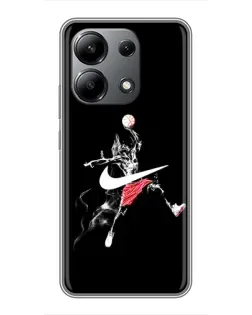 Чехол для Xiaomi Redmi Note 13 (4G) с картинкой «Jordan Jumpman»