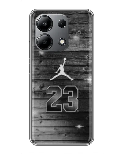 Чехол для Xiaomi Redmi Note 13 (4G) с картинкой «Jordan Carbon 23»