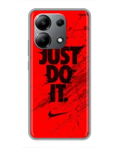 Чехол для Xiaomi Redmi Note 13 (4G) с картинкой «Nike Just Do It»