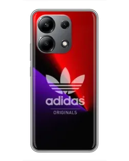 Чехол для Xiaomi Redmi Note 13 (4G) с картинкой «Adidas Red Neon» Чехол для Xiaomi Redmi Note 13 (4G) с картинкой «Adidas Red Neon»