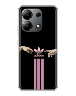 Чехол для Xiaomi Redmi Note 13 (4G) с картинкой «Adidas Hands»
