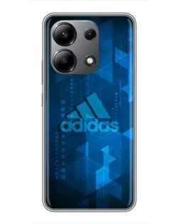 Чехол для Xiaomi Redmi Note 13 (4G) с картинкой «Adidas Sport Art»