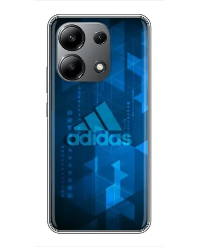 Чехол для Xiaomi Redmi Note 13 (4G) с картинкой «Adidas Sport Art»