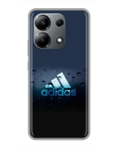 Чехол для Xiaomi Redmi Note 13 (4G) с картинкой «Adidas Water Drops»
