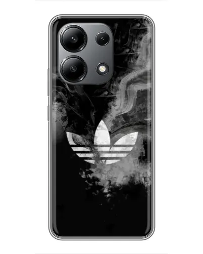 Чехол для Xiaomi Redmi Note 13 (4G) с картинкой «Абстрактный дым Adidas»