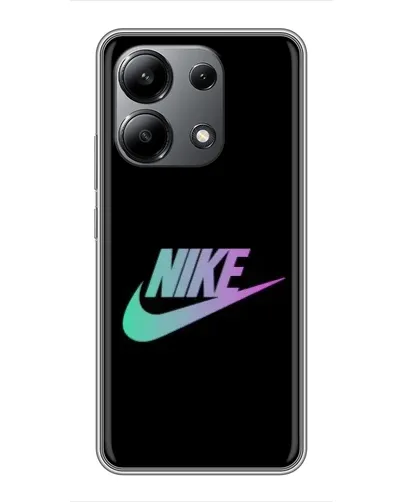 Чехол для Xiaomi Redmi Note 13 (4G) с картинкой «Nike — городская ночь»