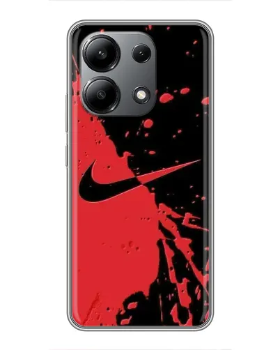 Чехол для Xiaomi Redmi Note 13 (4G) с картинкой «Красные брызги Nike» Чехол для Xiaomi Redmi Note 13 (4G) с картинкой «Красные брызги Nike»