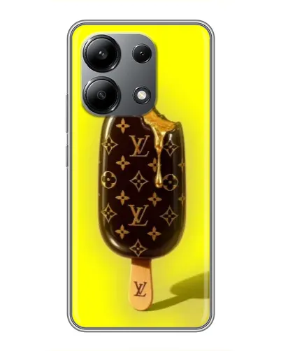 Чехол для Xiaomi Redmi Note 13 (4G) с картинкой «Мороженое от LV»
