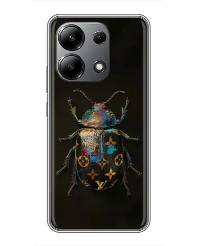 Чехол для Xiaomi Redmi Note 13 (4G) с картинкой «LV — мраморный принт»