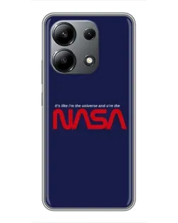 Чехол для Xiaomi Redmi Note 13 (4G) с картинкой «NASA — глубокий космос»