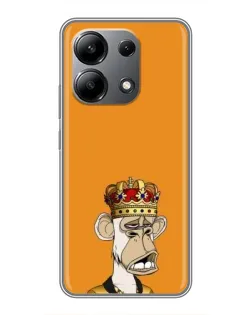 Чехол для Xiaomi Redmi Note 13 (4G) с картинкой «Золотая обезьяна Bored Ape» Чехол для Xiaomi Redmi Note 13 (4G) с картинкой «Золотая обезьяна Bored Ape»
