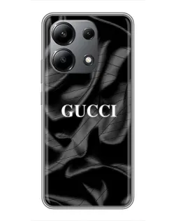Чехол для Xiaomi Redmi Note 13 (4G) с картинкой «Gucci — шелковые волны» Чехол для Xiaomi Redmi Note 13 (4G) с картинкой «Gucci — шелковые волны»