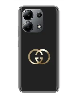 Чехол для Xiaomi Redmi Note 13 (4G) с картинкой «Минимализм Gucci»