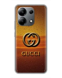 Чехол для Xiaomi Redmi Note 13 (4G) с картинкой «Gucci — солнечный градиент»