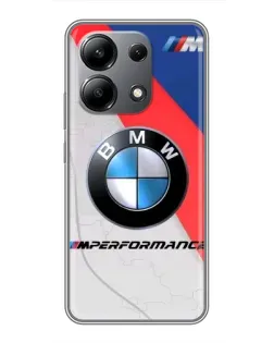 Чехол для Xiaomi Redmi Note 13 (4G) с картинкой «BMW Performance стиль»