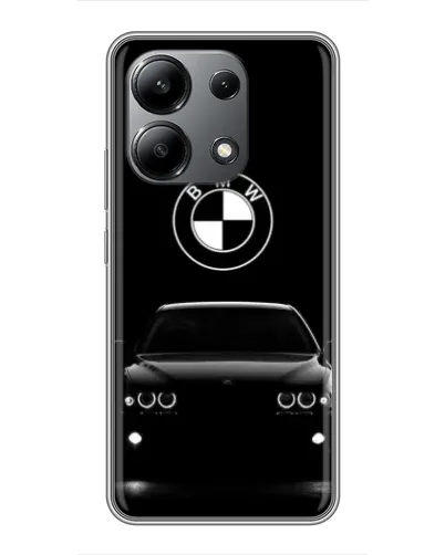 Чехол для Xiaomi Redmi Note 13 (4G) с картинкой «BMW — взгляд из темноты»