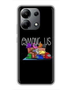 Чехол для Xiaomi Redmi Note 13 (4G) с картинкой «Логотип Among Us» Чехол для Xiaomi Redmi Note 13 (4G) с картинкой «Логотип Among Us»