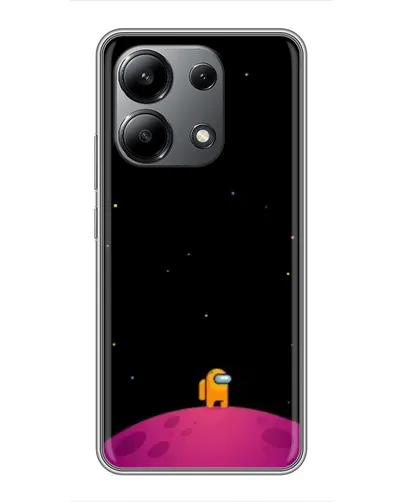 Чохол для Xiaomi Redmi Note 13 (4G) з картинкою «Самотній герой на планеті»