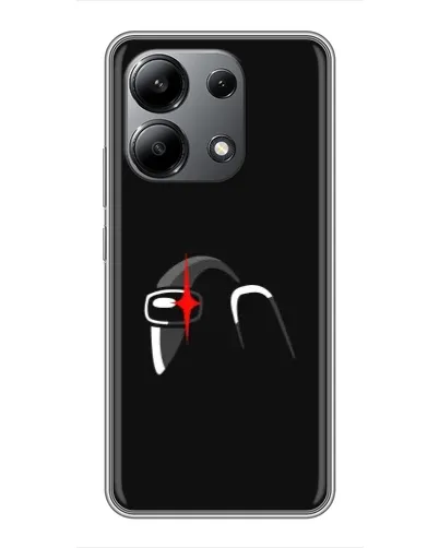 Чохол для Xiaomi Redmi Note 13 (4G) з картинкою «Among Us шолом»