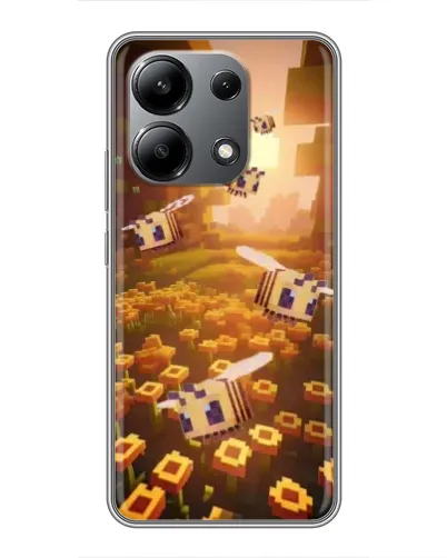 Чехол для Xiaomi Redmi Note 13 (4G) с картинкой «Поле подсолнухов»