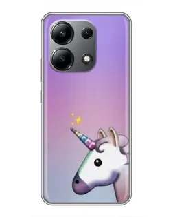 Чехол для Xiaomi Redmi Note 13 (4G) с картинкой «Единорог градиент»